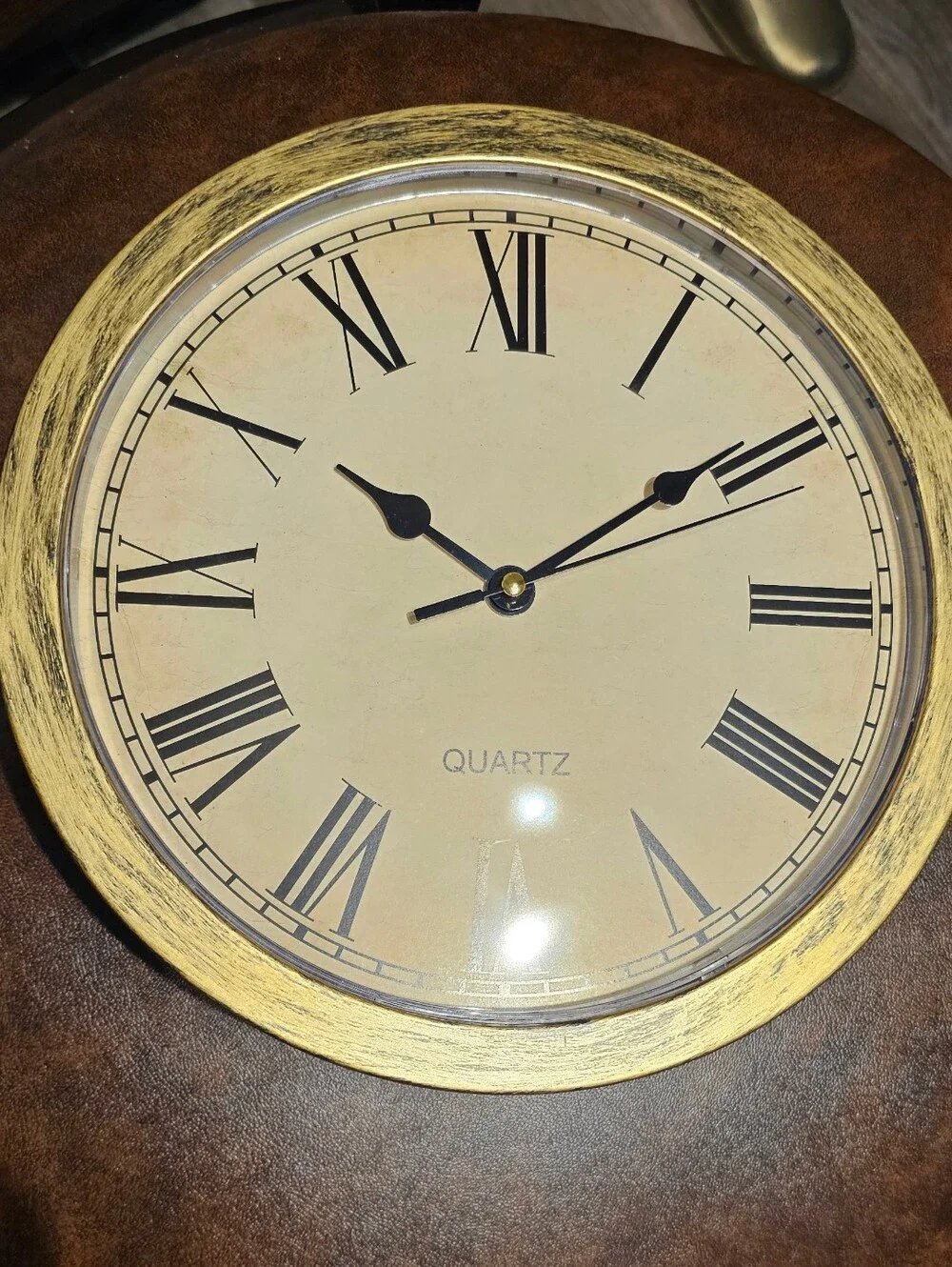 10 Inch Wall Clock Built-in Money Safe Box Hidden Security Compartment NWOT